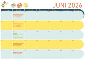 Aktionskalender Juni